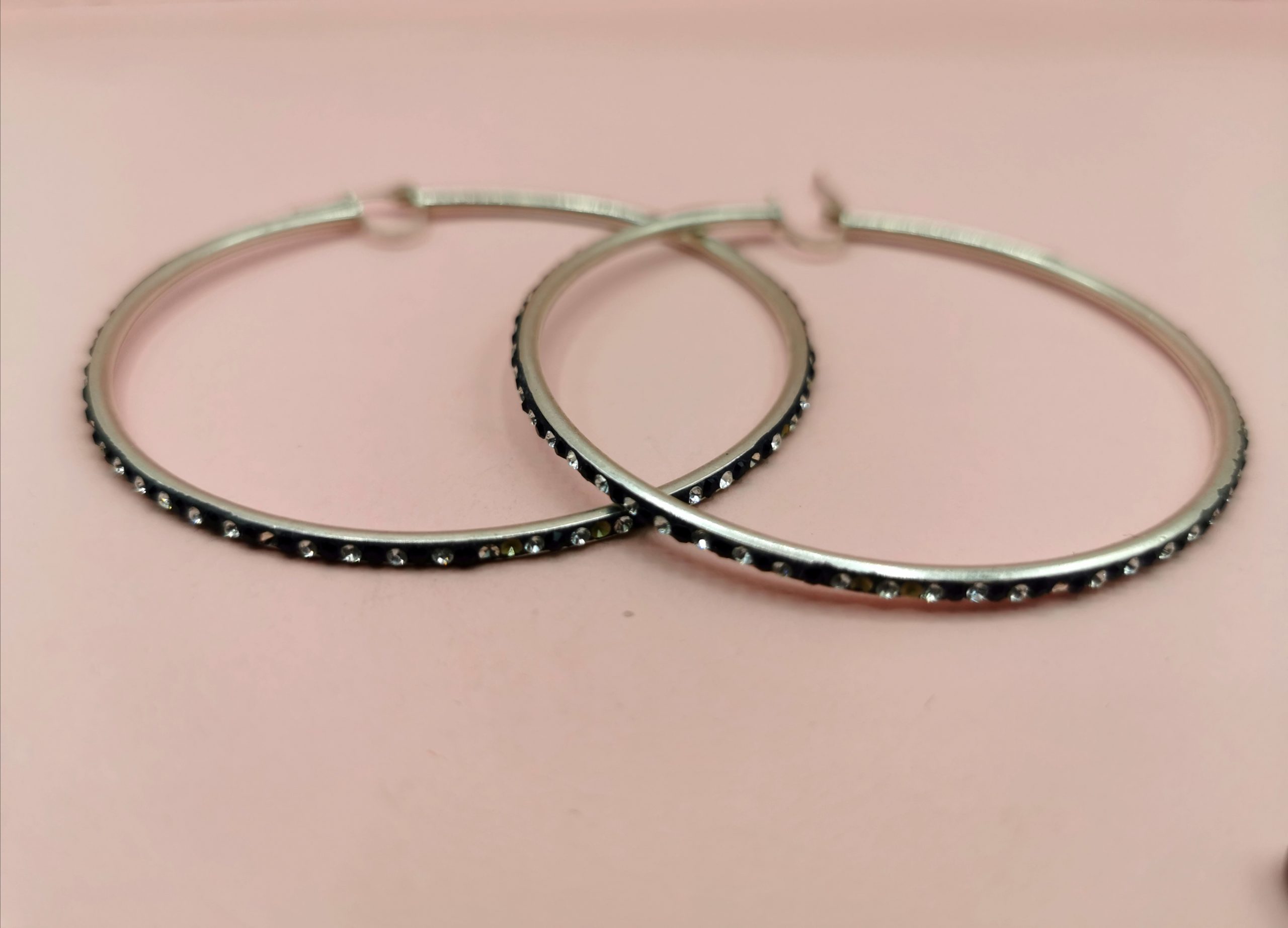 Argollas de plata grandes best sale